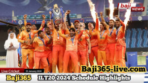 International League T20 2024: A Cricket Splendor Unfolds with an Exciting Schedule